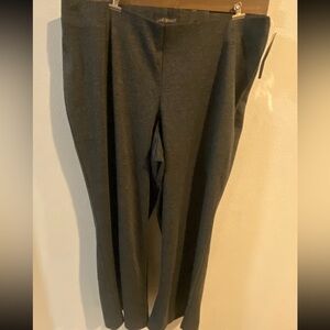 NWT Lane Bryant Gray Wide Leg Pants Size 14/16